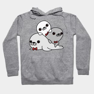 The Three Seal Amigos Hoodie